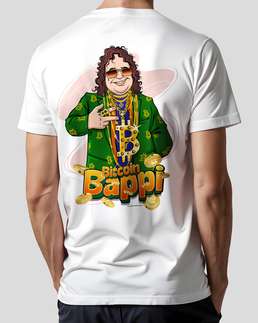 Bitcoin Bappi Printed Men's Regular Round Neck Tee