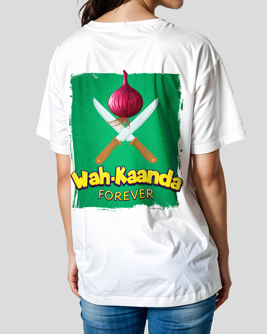 Wah-Kaanda Forever Printed Unisex Oversized Tee